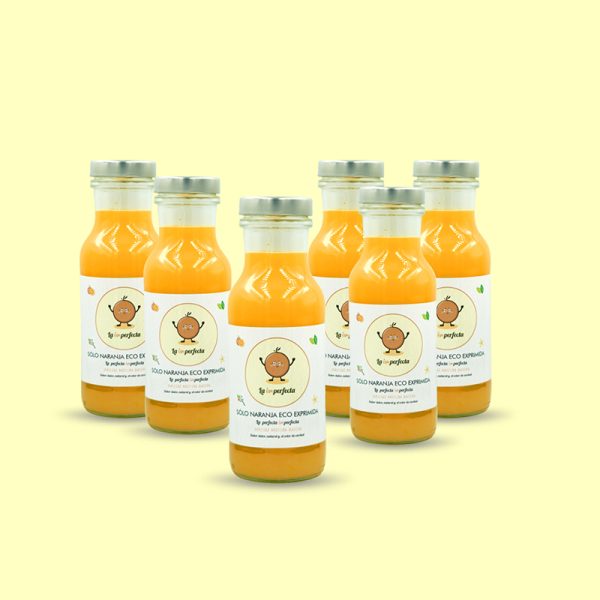 Zumo de Naranja Ecológico Calidad Premium 6 botellas