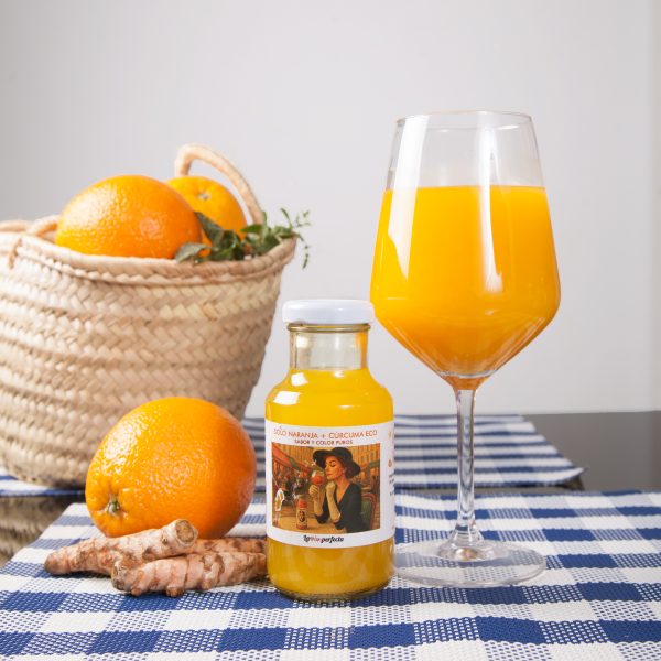 Zumo de Naranja y cúrcuma 200ml